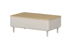 Bogart Ławy I Stoliki Do Pokoju Młodzieżowego|Ławy I Stoliki Do Salonu*ELIVO ŁAWA 100 2SZ - cashmere / dąb olejowany / nogi cashmere