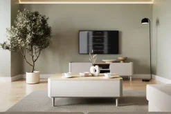 Bogart Ławy I Stoliki Do Pokoju Młodzieżowego|Ławy I Stoliki Do Salonu*ELIVO ŁAWA 100 2SZ - cashmere / dąb olejowany / nogi cashmere