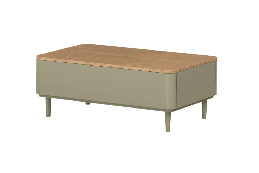 Bogart Ławy I Stoliki Do Pokoju Młodzieżowego|Ławy I Stoliki Do Salonu*ELIVO ŁAWA 100 2SZ - eukaliptus / dąb baltic dune / nogi eukaliptus