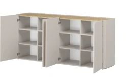 Bogart Komody Do Biura|Komody Do Przedpokoju*ELIVO KOMODA 200 4D - cashmere / dąb olejowany