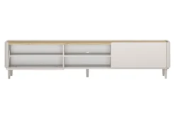 Bogart Szafki Rtv Do Salonu|Szafki Rtv*ELIVO RTV 220 1K1SZ - cashmere / dąb olejowany / nogi cashmere