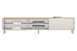 Bogart Szafki Rtv Do Salonu|Szafki Rtv*ELIVO RTV 220 1K1SZ - cashmere / dąb olejowany / nogi cashmere