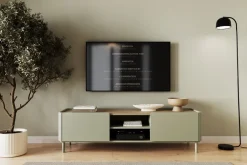 Bogart Szafki Rtv Do Salonu|Szafki Rtv*ELIVO RTV 170 1K1SZ - eukaliptus / dąb baltic dune / nogi eukaliptus