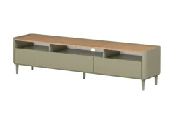 Bogart Szafki Rtv Do Salonu|Szafki Rtv*ELIVO RTV 200 1K2SZ - eukaliptus / dąb baltic dune / nogi eukaliptus