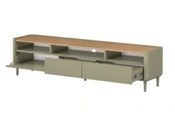 Bogart Szafki Rtv Do Salonu|Szafki Rtv*ELIVO RTV 200 1K2SZ - eukaliptus / dąb baltic dune / nogi eukaliptus