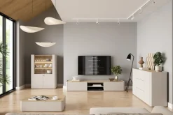 Bogart Witryny Do Jadalni|Witryny Do Salonu*ELIVO WITRYNA 100 2D - cashmere / dąb olejowany