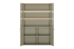 Bogart Witryny Do Jadalni|Witryny Do Salonu*ELIVO WITRYNA 100 2D - eukaliptus / dąb baltic dune