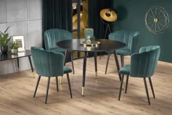 Halmar Stoły*EMBOS stół czarny / złoty (2p=1szt)1 sztuka