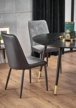 Halmar Stoły*EMBOS stół czarny / złoty (2p=1szt)1 sztuka