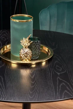 Halmar Stoły*EMBOS stół czarny / złoty (2p=1szt)1 sztuka