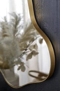 Halmar Lustra*ESSENT lustro ścienne, złoty (1p=1szt)1 sztuka