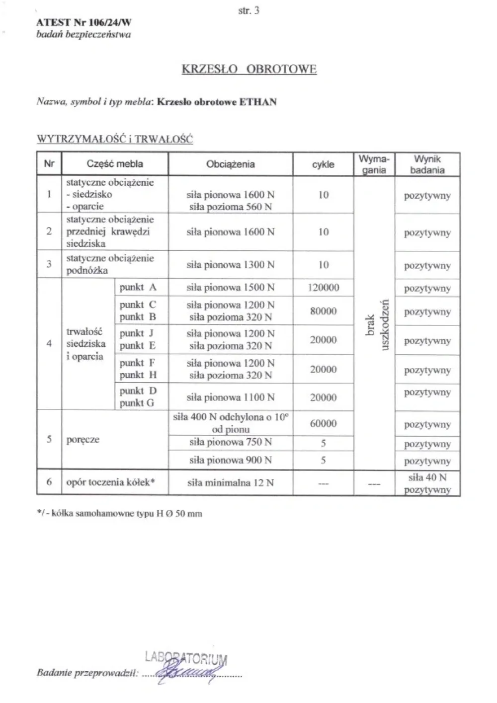Halmar Fotele*ETHAN fotel gabinetowy popielaty (1p=1szt)1 sztuka