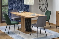 Halmar Stoły*FABIANO stół rozkładany 135-175/85 cm dąb wotan/czarny (2p=1szt)1 sztuka