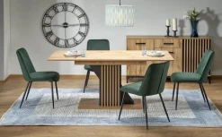 Halmar Stoły*FABIANO stół rozkładany 135-175/85 cm dąb wotan/czarny (2p=1szt)1 sztuka