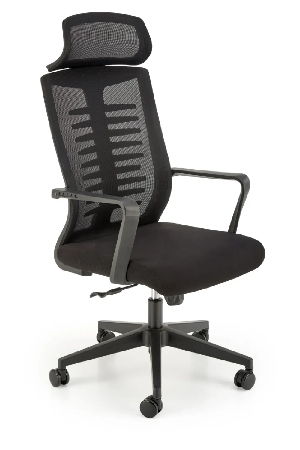 Halmar Fotele*FABIO fotel gabinetowy czarny (1P=1SZT)1 sztuka