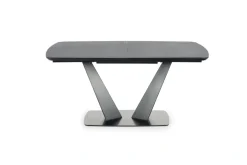 Halmar Stoły*FANGOR stół rozkładany, blat - ciemny popiel, podstawa - czarny (3p=1szt)1 sztuka