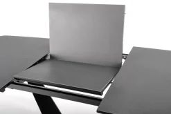 Halmar Stoły*FANGOR stół rozkładany, blat - ciemny popiel, podstawa - czarny (3p=1szt)1 sztuka