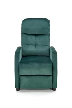 Halmar Fotele*FELIPE 2 fotel wypoczynkowy ciemny zielony (2p=1szt)1 sztuka
