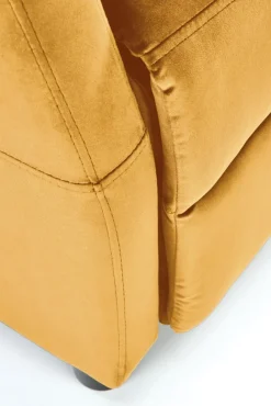 Halmar Fotele*FELIPE 2 fotel wypoczynkowy musztardowy (2p=1szt)1 sztuka