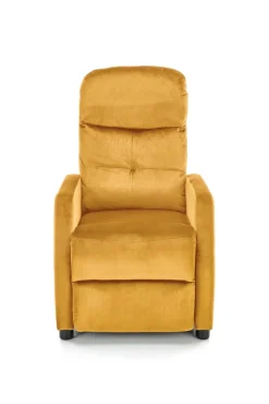 Halmar Fotele*FELIPE 2 fotel wypoczynkowy musztardowy (2p=1szt)1 sztuka