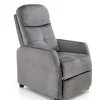 Halmar Fotele*FELIPE 2 fotel wypoczynkowy popielaty (2p=1szt)1 sztuka