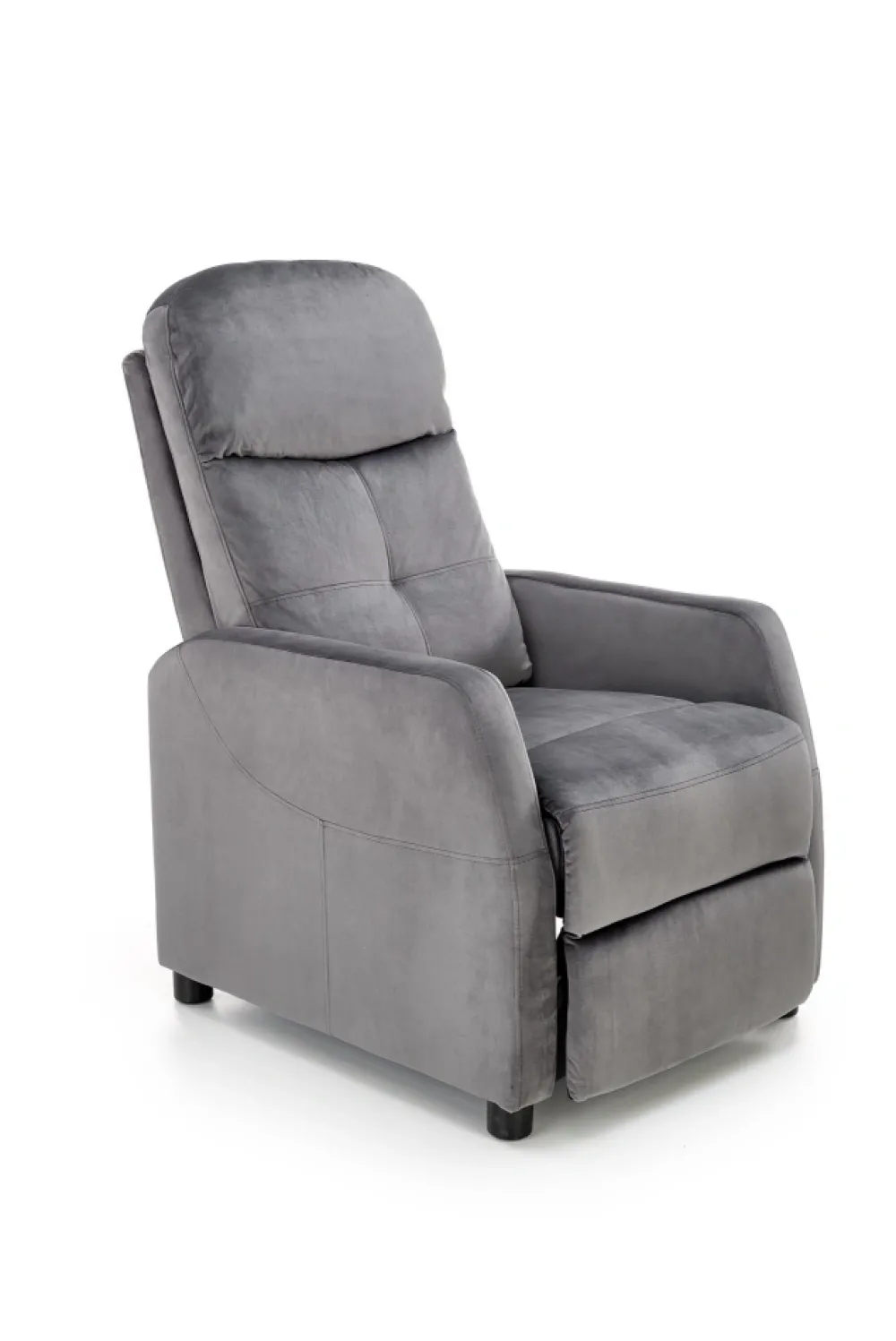 Halmar Fotele*FELIPE 2 fotel wypoczynkowy popielaty (2p=1szt)1 sztuka