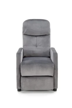 Halmar Fotele*FELIPE 2 fotel wypoczynkowy popielaty (2p=1szt)1 sztuka