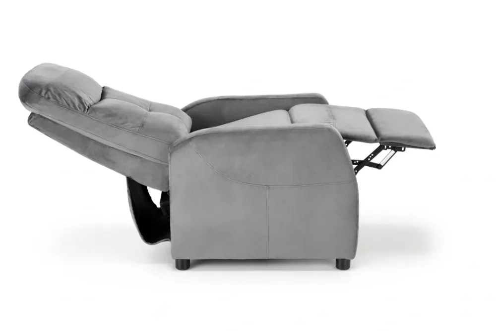 Halmar Fotele*FELIPE 2 fotel wypoczynkowy popielaty (2p=1szt)1 sztuka