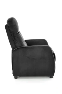 Halmar Fotele*FELIPE 2 fotel wypoczynkowy czarny (2p=1szt)1 sztuka