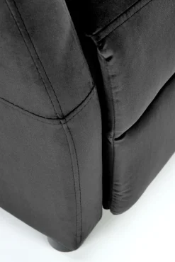 Halmar Fotele*FELIPE 2 fotel wypoczynkowy czarny (2p=1szt)1 sztuka