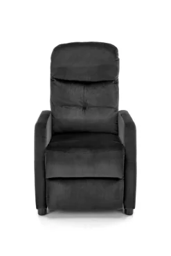 Halmar Fotele*FELIPE 2 fotel wypoczynkowy czarny (2p=1szt)1 sztuka