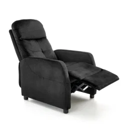 Halmar Fotele*FELIPE 2 fotel wypoczynkowy czarny (2p=1szt)1 sztuka