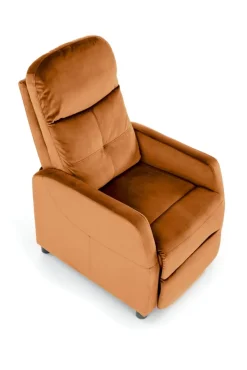 Halmar Fotele*FELIPE 2 fotel wypoczynkowy cynamonowy (2p=1szt)1 sztuka