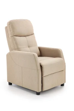 Halmar Fotele*FELIPE fotel wypoczynkowy beżowy (1p=1szt)1 sztuka