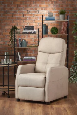 Halmar Fotele*FELIPE fotel wypoczynkowy beżowy (1p=1szt)1 sztuka