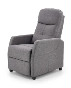 Halmar Fotele*FELIPE fotel wypoczynkowy ciemny popiel (1p=1szt)1 sztuka