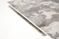 Halmar Stoły*FERNANDO stół rozkładany, blat - biały marmur, nogi - czarny (3p=1szt)1 sztuka