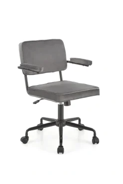 Halmar Fotele*FIDEL fotel gabinetowy popielaty (1p=1szt)1 sztuka