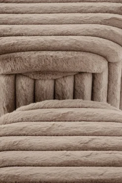 Halmar Fotele*FIDO zestaw 2 puf, cappuccino / złoty (1p=1kpl)1 sztuka