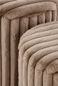 Halmar Fotele*FIDO zestaw 2 puf, cappuccino / złoty (1p=1kpl)1 sztuka