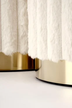 Halmar Fotele*FIDO zestaw 2 puf, kremowy / złoty (1p=1kpl)1 sztuka