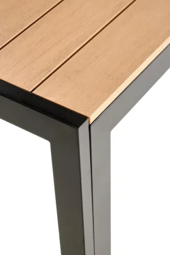 Halmar Meble Ogrodowe*FIERRO  stół prostokątny, brązowy / czarny (1p=1szt)1 sztuka