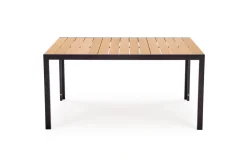 Halmar Meble Ogrodowe*FIERRO  stół prostokątny, brązowy / czarny (1p=1szt)1 sztuka