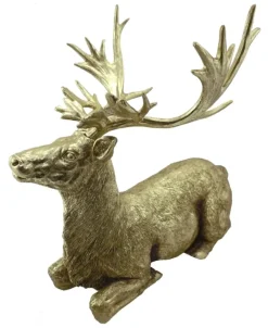 ArteHome Figurki Dekoracyjne*Figurka dekoracyjna jeleń siedzący Sitting Deer