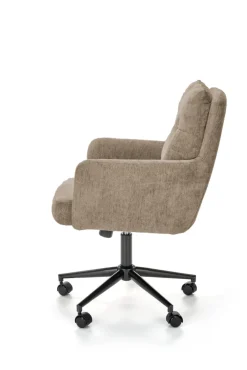 Halmar Fotele*FLORES fotel obrotowy, jasny brąz (1p=1szt)1 sztuka