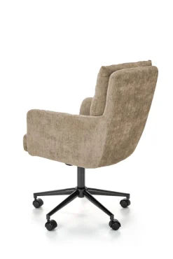 Halmar Fotele*FLORES fotel obrotowy, jasny brąz (1p=1szt)1 sztuka