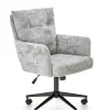 Halmar Fotele*FLORES fotel obrotowy, jasny popiel (1p=1szt)1 sztuka
