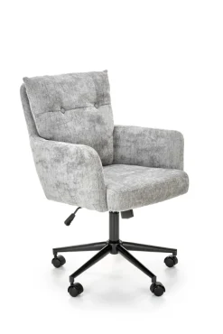 Halmar Fotele*FLORES fotel obrotowy, jasny popiel (1p=1szt)1 sztuka
