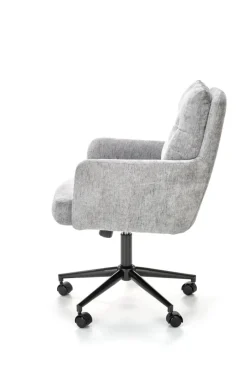 Halmar Fotele*FLORES fotel obrotowy, jasny popiel (1p=1szt)1 sztuka