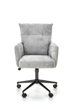 Halmar Fotele*FLORES fotel obrotowy, jasny popiel (1p=1szt)1 sztuka